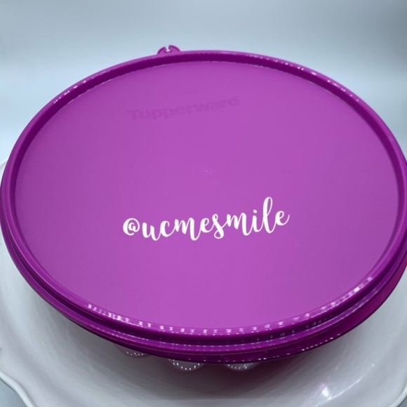 Tupperware Jello Jel-Ring Mold in Berry - Picture 3 of 5